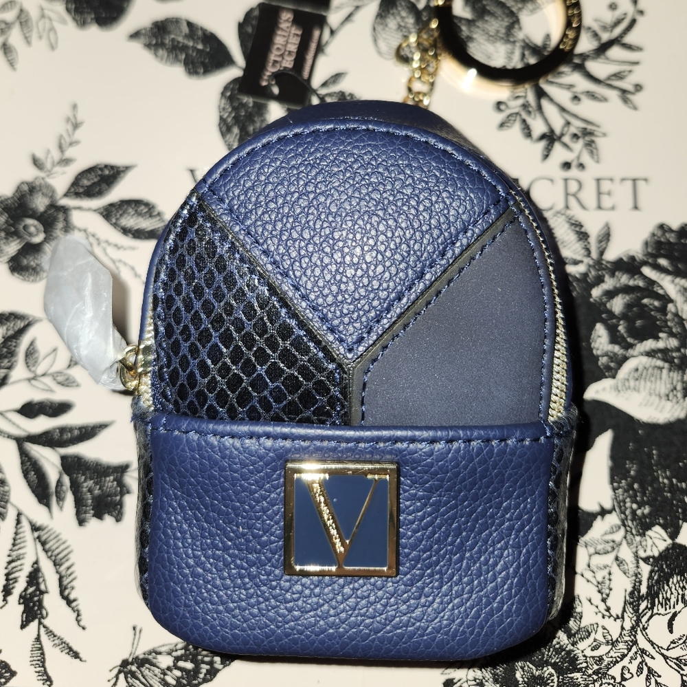 Victoria Secret Mini Backpack Keychain New - Picture 2 of 6